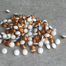 Vintage Swarovski Pointy Back Chaton PP24 Pack of 100 Chalkwhite
