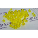 Preciosa Bicone Bead Citrine Glitter