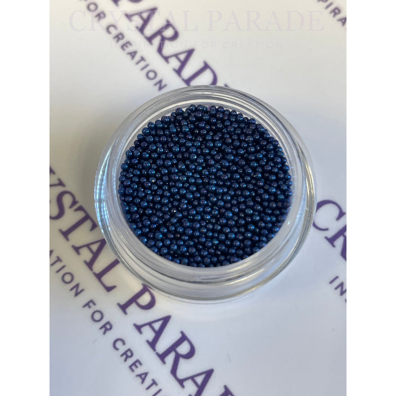 Caviar Beads 5g in handy storage pot - Dark Blue