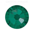 Zodiac Crystals Mixed Sizes Pack of 200 - Emerald Green