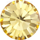 Preciosa Maxima Foiled Pointy Back Chaton - Light Topaz