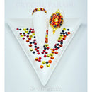 Preciosa Crystal Mix Pack of 100 - Fire + FREE Caviar Beads