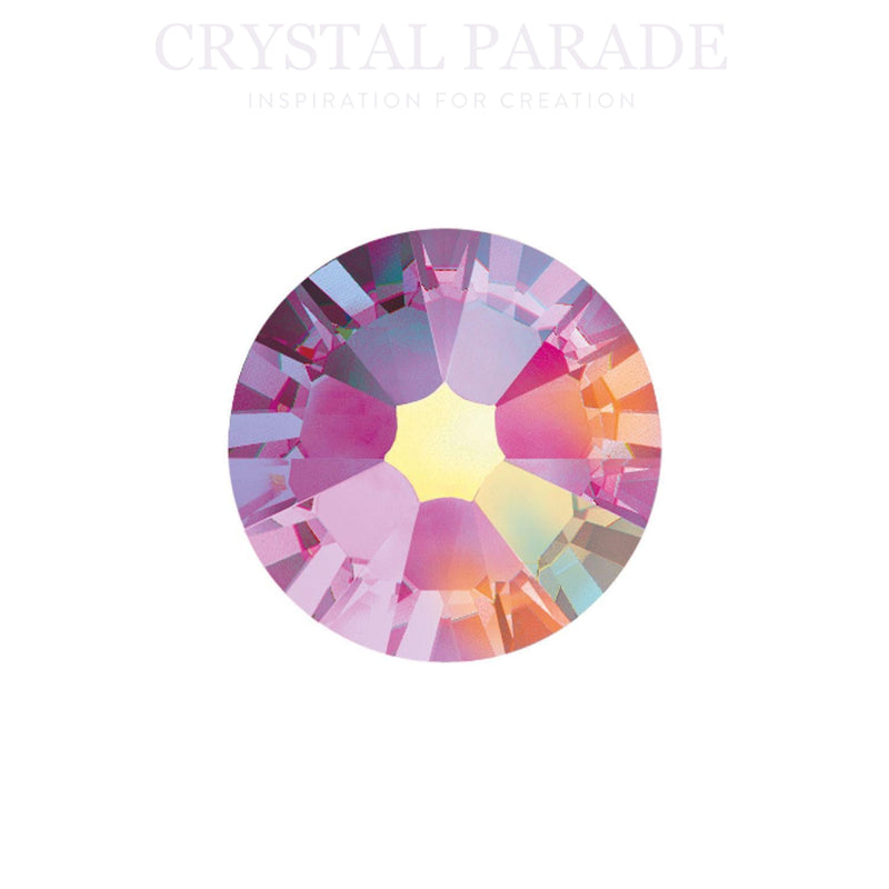Zodiac Crystals Mixed Sizes Pack of 200 - Fuchsia AB