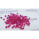 Preciosa Bicone Bead Fuchsia Glitter