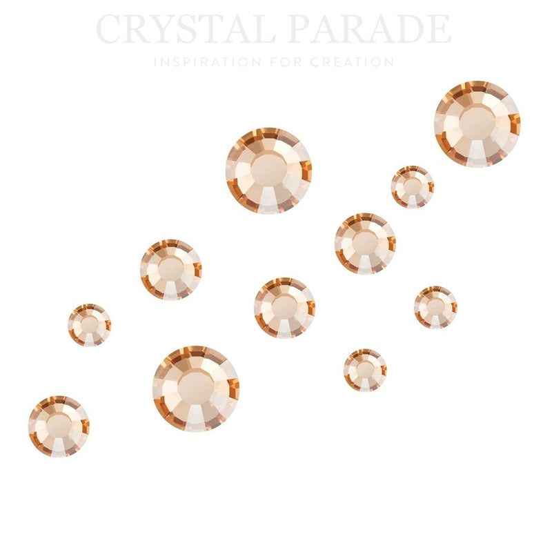 Zodiac Crystals Mixed Sizes Pack of 200 - Golden Shadow