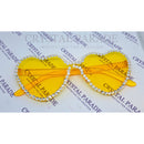 Harry Styles inspired Blinged Heart Shaped Sunglasses
