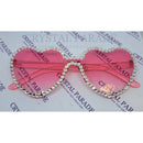 Harry Styles inspired Blinged Heart Shaped Sunglasses