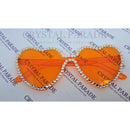 Harry Styles inspired Blinged Heart Shaped Sunglasses