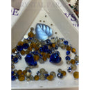 Swarovski and Preciosa Bumper Mix x150 - Blue Christmas