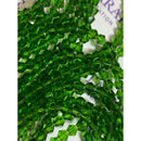 Zodiac Bicone Beads - Emerald Green