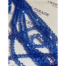 Zodiac Bicone Beads  - Light Blue