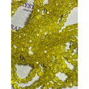 Zodiac Round Beads - Citrine Yellow