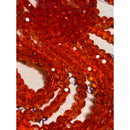Zodiac Round Beads  - Hyacinth Orange