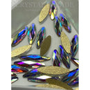 Zodiac Crystal Slim Navette AB - Pack of 20