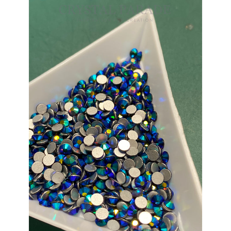 Zodiac Non Hotfix Crystals SS10 (3mm) - Petrol Blue