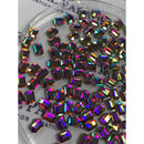 Limited Edition - Zodiac Emerald Cut Shape 6x4mm AB - Pack of 20
