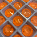 Limited Edition - Zodiac Rivoli Sew on Stone - Neon Orange