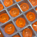 Limited Edition - Zodiac Rivoli Sew on Stone - Neon Orange