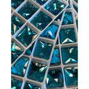 Zodiac Sew on Square - Aquamarine