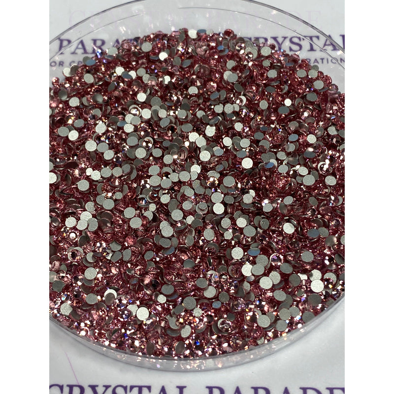 Zodiac Crystals Mixed Sizes Pack of 200 - Light Pink