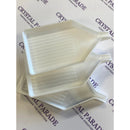 White Flipper Sorting Trays with FREE pack of crystals