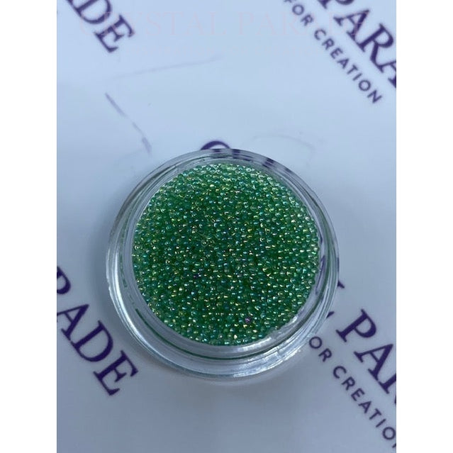 Mini Caviar Beads 5g in handy storage pot - Mermaid Lime