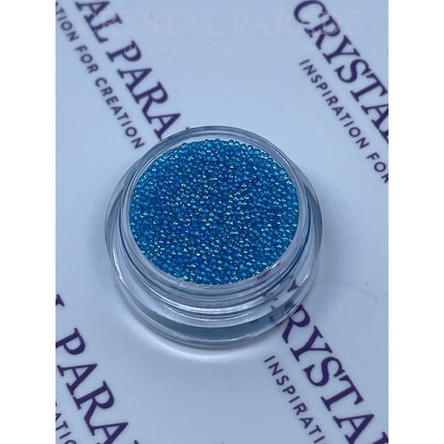 Mini Caviar Beads 5g in handy storage pot - Mermaid Denim