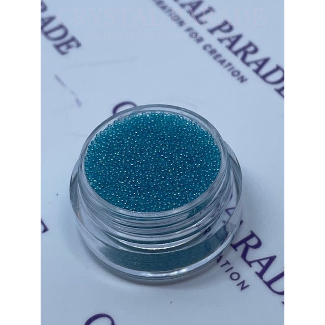 Mini Caviar Beads 5g in handy storage pot - Mermaid Teal