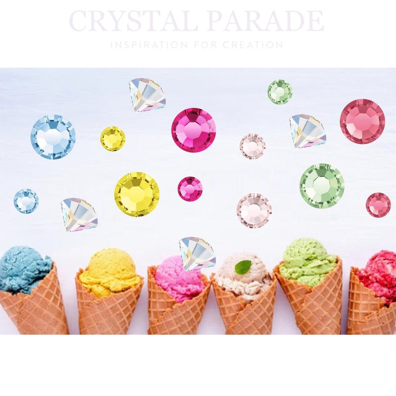 Preciosa Crystal Mix Pack of 100 - Ice Cream Sundae