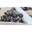 Preciosa Non Hotfix Crystals Viva12 - Jet Hematite UNFOILED