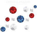 Zodiac Queen's Jubilee Crystal Mix - Pack of 100