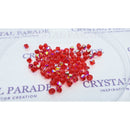 Preciosa Bicone Bead Light Siam Glitter