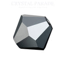 Preciosa Bicone Bead Jet Hematite Full