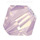 Preciosa Bicone Bead Rose Opal