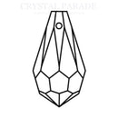 Preciosa MC Drop Pendant 984 - AB