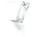 Preciosa Slim Baguette Sew on Stone 18 x 6mm - Clear