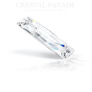 Preciosa Slim Baguette Sew on Stone 18 x 6mm - Clear