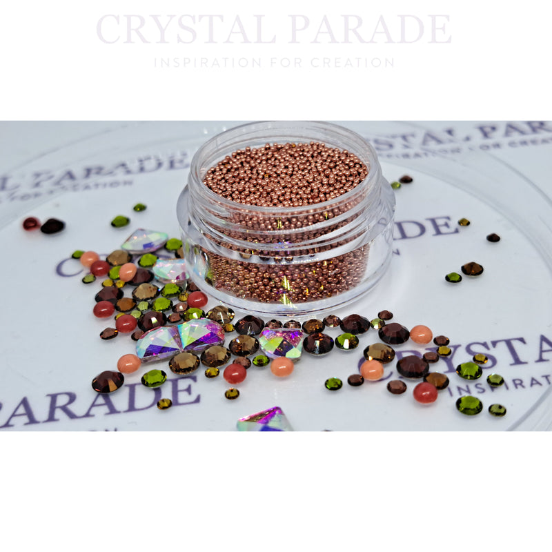 Preciosa Crystal Mix - Pack of 100 Mad Hatter Including AB Fans + FREE caviar beads