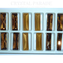 Swarovski 4547 Fancy Baguette 30x10mm - 1 Piece Light Smoked Topaz