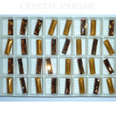 Swarovski 4547 Fancy Baguette 30x10mm - 1 Piece Light Smoked Topaz