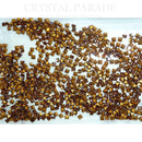 Swarovski 4401 Fancy Square 3mm - Pack of 24 Light Smoked Topaz