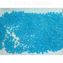 Swarovski 1012 Round Chaton Pack of 100 - Turquoise (unfoiled)