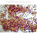 Preciosa Pointy Back Round Chaton - Various Sizes - Fuchsia