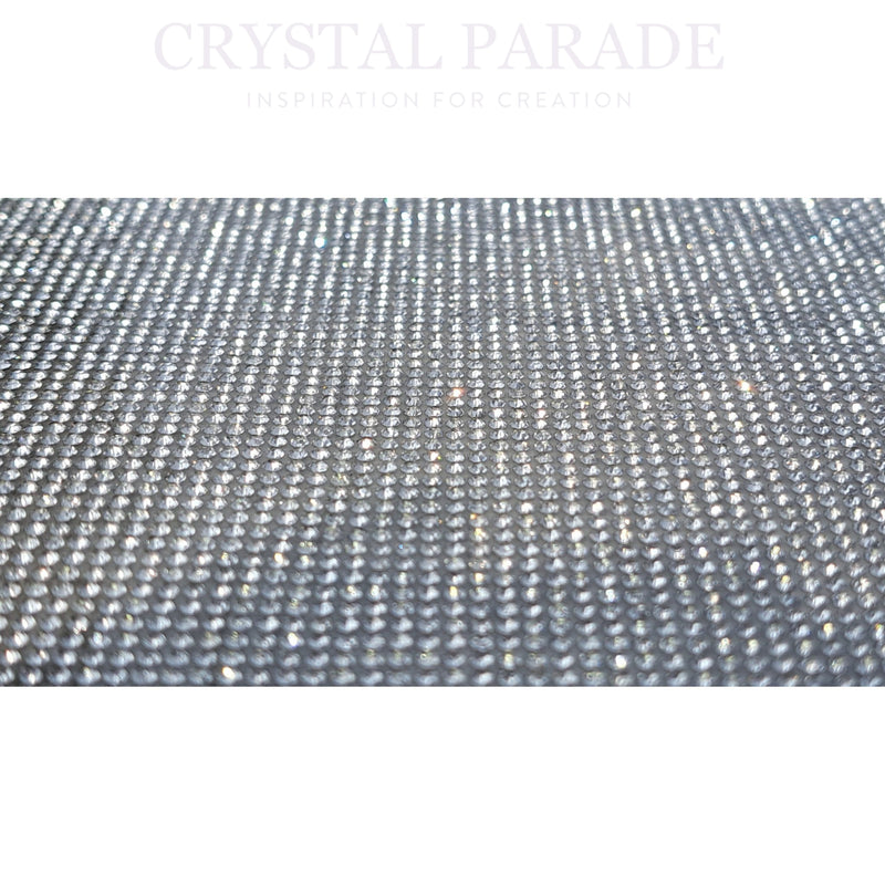 Self Adhesive Rhinestone Sheet SS8 (2.7mm) Clear Crystal - 24cm x 10 meters