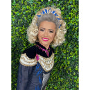 Zodiac Crystal Peardrop Sew on Stone - Golden Shadow