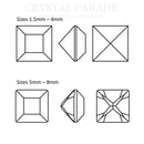 Preciosa Fancy Square Maxima - Clear