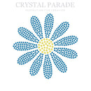 Preciosa Hotfix Transfers - Daisy Flower