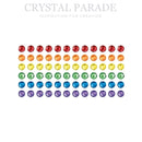 Preciosa Hotfix Transfers - Rainbow Stripes