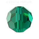 Preciosa Round Bead - Emerald