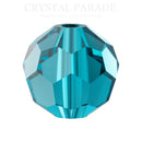 Preciosa Round Bead - Indicolite